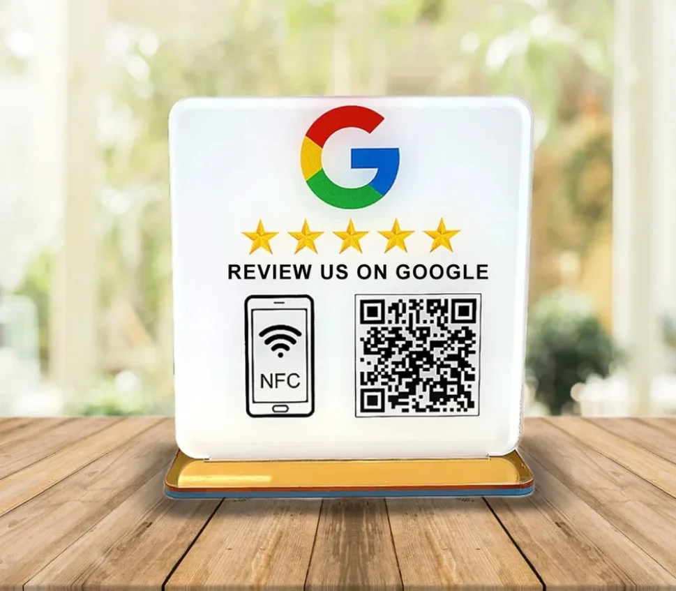 Carte NFC+QR — Design A